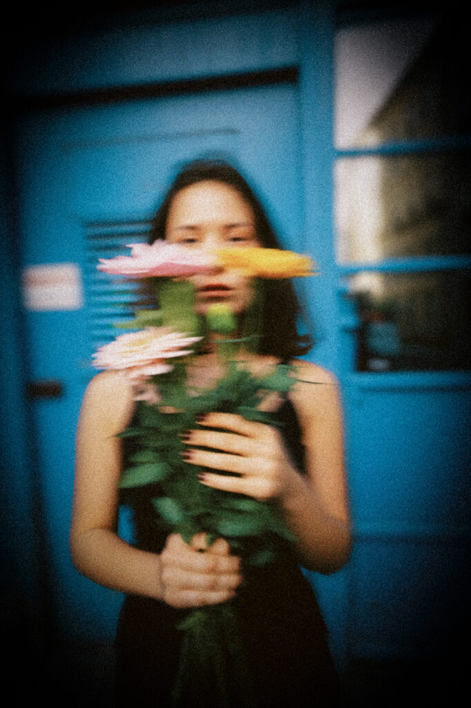 With Flowers